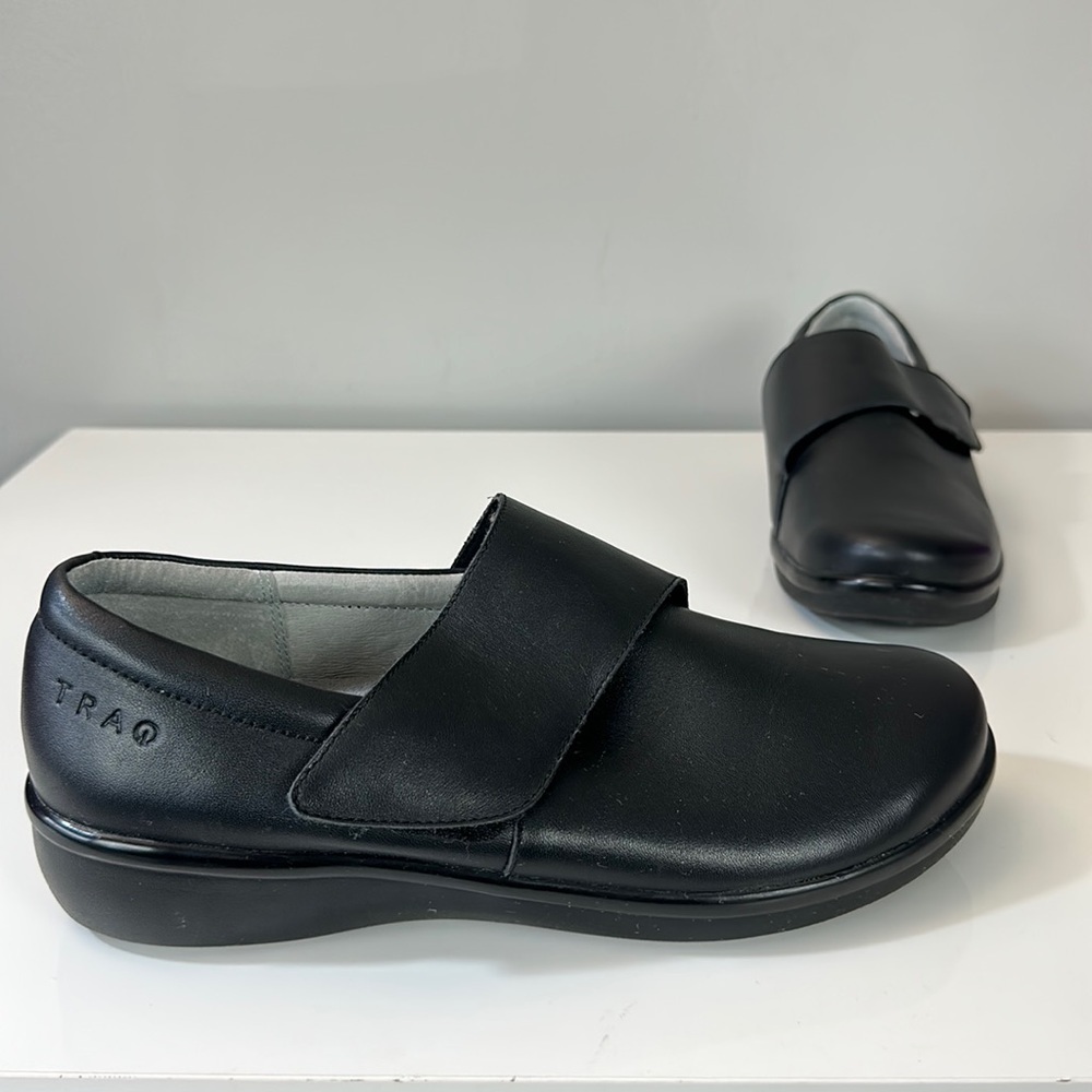 Traq by Alegria‎ Qin BlackNappa Leather Shoes Size 41/10.5-11